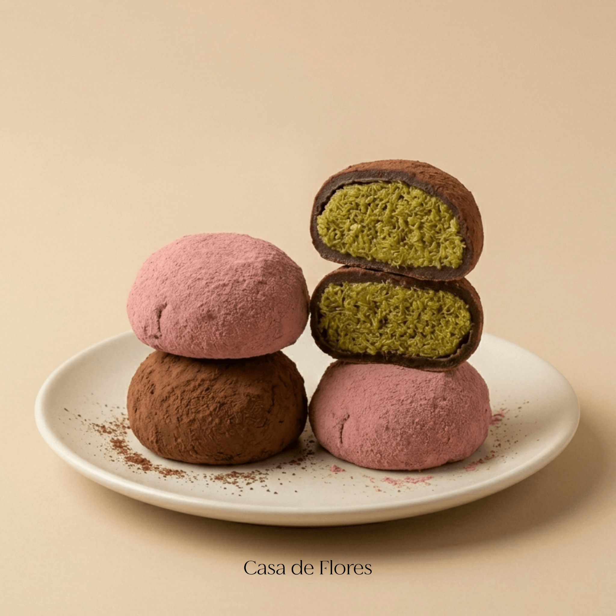 Dubai Chewy Cookie, Original & Strawberry, Box of 4 | Casa de Flores